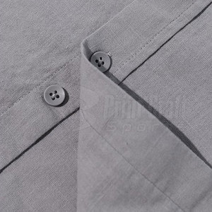 Camisas de Vestir para Hombre de Primavera, al por Mayor, de Alta Calidad, con Logotipo y Colores Personalizados, Nuevo Diseño, Transpirables, de Algodón, Servicio OEM - Product Image 5