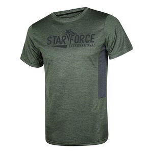 Men's Cotton Oversized <b>Tshirt</b> Short Sleeve Round Collar Light Breathable 100% Knitted Cotton Shirts with Logos Print ringer - Product Image 3