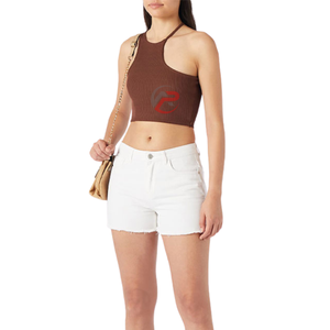 Gros Yoga Soutien-Gorge Logo Personnalisé Bonbons Couleurs Haut Dos Nu Avec Replier Femmes D'été Vêtements fitness soutien-gorge haut - Product Image 4