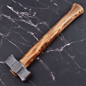 Martillo de Acero de Damasco de Grado Industrial Hecho a Mano Personalizado, Se Acepta OEM/ODM para Amantes de las Artesanías y Profesionales - Product Image 5