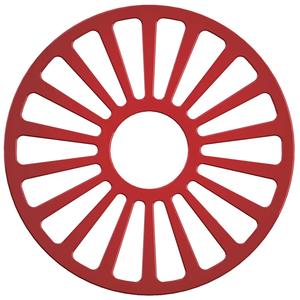 Blessed Aluminum 4-<b>Legged</b> <b>Table</b> Topper Premium Black Powder Coated Trivet Elegant Home Decorative Mat & Pads - Product Image 6