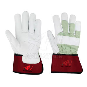 Guantes de trabajo de seguridad de cuero de vaca de alta protección Premium Función antiimpacto Precio barato de fábrica - Product Image 1