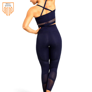 High Waist Breathable Compression Workout Running <b>Legging</b> <b>Women</b> New Arrival Patchwork Design Customized OEM Casual Print Yoga - Product Image 4