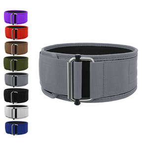 Cinturón de culturismo de nailon personalizado, nuevo diseño, equipo de elevación de potencia con logotipo, Material EVA de neopreno para levantamiento de pesas de Fitness - Product Image 4