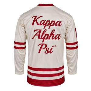Jersey de Hockey Kappa Alpha Psi, Talla Real, Tejido de Alto Rendimiento, Ajuste Atlético, Insignia de Letras Griegas Bordadas, Prenda Premium - Product Image 5