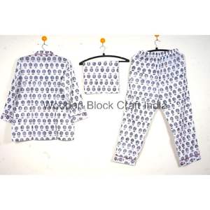 Ensemble de pyjama décontracté pour femmes, imprimé floral numérique, manches longues, 100% coton, respirant, pour femmes, vêtements de nuit, cadeau - Product Image 5