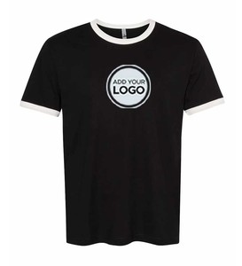 Camisetas de algodón peinado Ringer 100% por encargo - Product Image 5