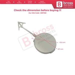 Cache-crochet de remorquage arrière BSP1163 pour Leon MK3 5F ST SC 2012-2016 pré-lifting 5F0807441 - Product Image 6