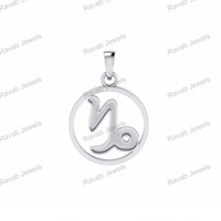 Bijoux du zodiaque personnalisés cadeau de Noël personnalisé plaqué or signe du capricorne charme du zodiaque collier pendentif astrologie pour les femmes