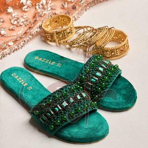 Superbe tendance mode : Paire imprimée ornée de pierres, semelle antidérapante, empeigne en daim et velours, personnalisable avec logo couleur - Product Image 3