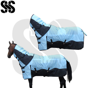 Couverture pour cheval 2026 imperméable, respirante, légère, en tissu Oxford 1200D, durable, de qualité supérieure, pour l'écurie et l'extérieur - Product Image 5