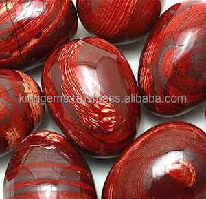 Vente en gros de jaspe en peau de serpent sculpté pierre de palme naturelle polie pierre semi-précieuse artisanale pour la guérison poche style Feng Shui - Product Image 3