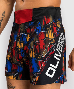 Pantalones cortos de lucha MMA de alta calidad Ufc Bjj Venume Training Mma Men Fight Night Men's Fight Short Long Fit Green/USA - Product Image 6