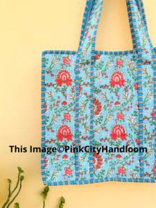 Sac à main pour femme, imprimé à la main, sac à bandoulière matelassé en coton, sacs de shopping à bandoulière avec fermeture éclair, meilleure qualité - Product Image 4