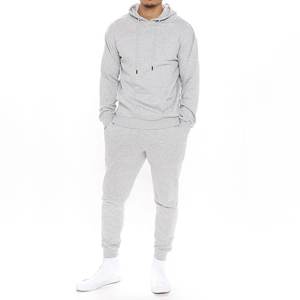 Conjunto de Sudadera con Capucha y Pantalones Deportivos Personalizados para Hombre, Felpa Francesa de Alta Calidad, 100% Algodón Orgánico, Chándal Pesado para Hombre - Product Image 4