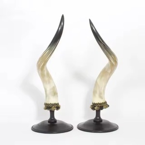 Arte Decorativo Tradicional de Cuerno Largo para Interiores de Estilo Étnico, Especial de Navidad - Product Image 2