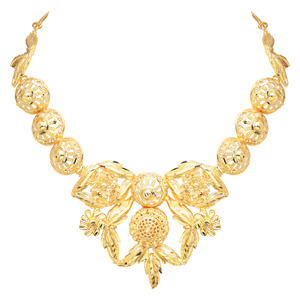 Joyería DE BODA ortodoxa tradicional Collares chapados en oro en cobre y latón Chapado en oro con tinte Laminado para mercados de exportación - Product Image 3