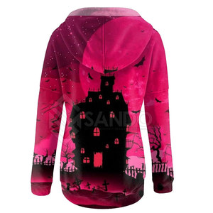 เสื้อฮู้ดสตรีทแฟชั่นผ้าฝ้าย100% ของผู้หญิงคอตตอนแบบหลวมมีฮู้ดพิมพ์ลายดีไซน์สีพื้นนุ่มใส่สบายสไตล์การระเหิดคอปกฤดูหนาว - Product Image 2