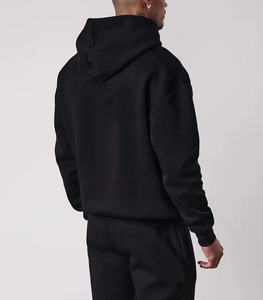 Top Quality Wholesale 100% Cotton Men's Pullover Hoodies Custom Logo Embroidered <b>Thermal</b> <b>Fleece</b> for Winter Hooded Style - Product Image 3