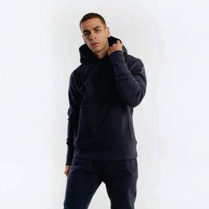 Sweat à capuche homme basique en coton mélangé à séchage rapide Street Wear Logo imprimé personnalisé à manches longues Sweat à capuche en tissu confortable - Product Image 2