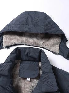 Chaqueta bomber de cuero personalizada directa de fábrica para hombre, transpirable e impermeable, estilo Hip Hop para invierno, precio al por mayor - Product Image 3