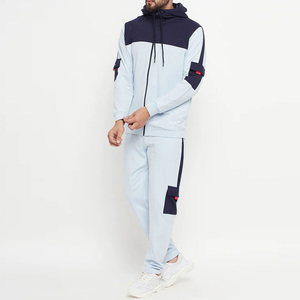Survêtement Homme Slim Fit de Haute Qualité Nouvelle Collection Automne 100% Coton Écologique Respirant Grande Taille Logo Personnalisé Imprimé - Product Image 3