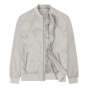 Blouson bombardier matelassé de haute qualité personnalisé avec votre propre logo Blouson aviateur décontracté à col côtelé et coupe-vent léger pour hommes - Product Image 1