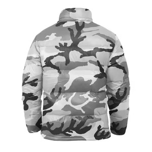 Chaqueta Bomber Acolchada Personalizada para Hombre, Cuello Alto, Logotipo Frontal, con Capucha, Resistente al Viento, para Invierno, Cálida, de Poliéster/Nailon de Alta Calidad - Product Image 6