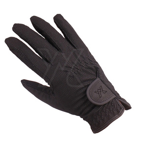 ถุงมือขี่ม้าหนังแท้สำหรับฤดูหนาว ป้องกันนิ้วเต็มรูปแบบ ระบายอากาศได้ดี น้ำหนักเบา รับผลิตแบบ Private Label พร้อมโลโก้ตามสั่ง - Product Image 2