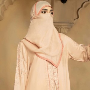 ผ้าไหม100% อะบายาสำหรับผู้หญิงขนาดพิเศษดีไซน์ตามสั่งทันสมัย - Product Image 2