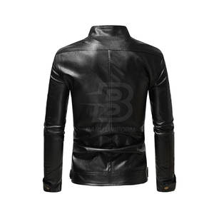 Dernières tendances en matière de vestes en cuir pour hommes fabriquées au Pakistan, de haute qualité, respirantes, vente en gros, faible MOQ - Product Image 2