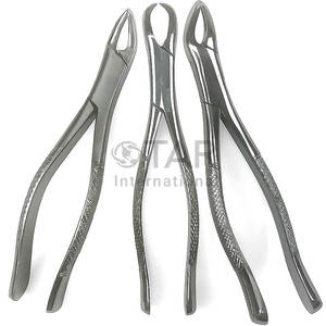 ชุดคีมถอนฟันเครื่องมือทางการแพทย์3ชิ้น (#150, #151, #23) คีมปลายแหลม - Product Image 1