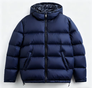 Nouvelle veste d'hiver rembourrée de qualité supérieure, tendance et brillante, col montant personnalisé, unisexe, imperméable et respirante - Product Image 6