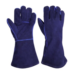 Guantes de Seguridad de Cuero Vacuno Resistentes al Calor para Soldadura, Protección de Manos y Brazos - Product Image 3