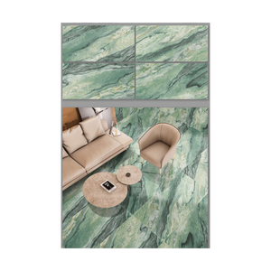 กระเบื้องพอร์ซเลนเกรดส่งออกระดับโลก GVT/PGVT ขนาด 600x1200 มม. ผิวมันเงาสูง ลายหินอ่อนหรูหรา สำหรับบ้านสมัยใหม่ โรงแรม และการตกแต่งภายในเชิงพาณิชย์ - Product Image 1