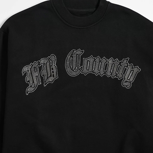 Sudadera de Invierno para Hombre con Cierre Completo, Diseño Sólido con Pedrería, Poliéster/Algodón, Impermeable y Transpirable - Product Image 5