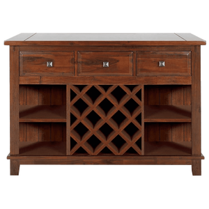 Taburetes de Bar de madera maciza duraderos y elegantes Aparadores para el hogar Granja Hotel Comedor Espacio al aire libre - Product Image 1