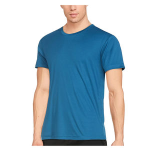 เสื้อยืดกีฬาผ้าฝ้ายโพลีเอสเตอร์พิมพ์ซับลิเมชันสำหรับผู้ชายแห้งเร็วระบายอากาศได้ดี - Product Image 4