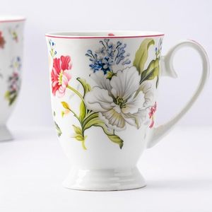 Taza de Cerámica Moderna y Duradera con Tapa y Asa, Impresión por Transferencia Térmica, Opción de Logotipo Personalizado, Capacidad Personalizable, Vajilla Elegante para - Product Image 4
