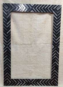 Espejo de pared de madera con incrustaciones de hueso de lujo moderno Tamaño regular de la mejor calidad para decoración del hogar al por mayor - Product Image 2