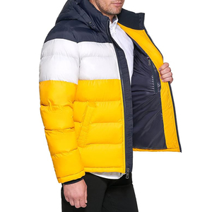 Chaquetas Acolchadas para Hombre, Abrigo Cálido de Invierno, Cortavientos Impermeable, Chaqueta Aislante Plegable con Bolsillos - Product Image 3