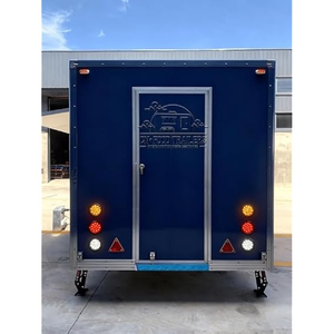 รถพ่วงขายอาหารเคลื่อนที่, รถพ่วงขายอาหารเชิงพาณิชย์แบบลากจูงสำหรับธุรกิจอาหารเคลื่อนที่ ใช้เป็นสถานีบาร์บีคิวเคลื่อนที่, ไอศกรีม - Product Image 3