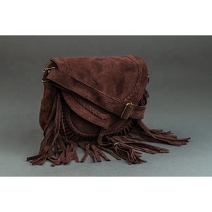 LW Sac à bandoulière en daim fait main pour femmes Grande capacité Bandoulière réglable Sac à main de voyage d'été en cuir véritable Discount - Product Image 1