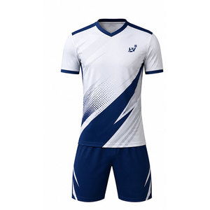 Tenues de football avancées en polyester respirant et léger, tissu absorbant la transpiration pour l'entraînement quotidien et la compétition - Product Image 1