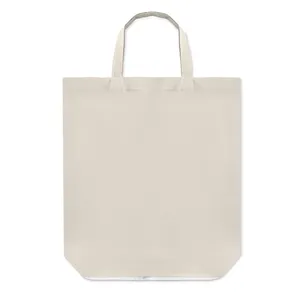 Borse Promozionali Pieghevoli in Cotone Sostenibile FOLDY per Shopping e Merchandising - Product Image 1
