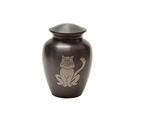 Pewter Brass <b>Pet</b> Cremation <b>Urn</b> Paw Print on Bottom Modern Design Cremation <b>Urn</b> for Funerals Wholesaler of Brass <b>Pet</b> <b>Urns</b> - Product Image 2