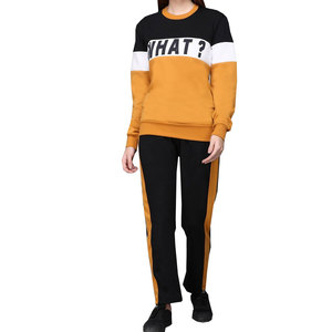 Qianshi ชุดวอร์มทรงแบ็กกี้กางเกงกันลมและสเวตเชิ้ต - Product Image 1