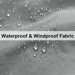 เสื้อโค้ทสีพื้นกันน้ำมีฮู้ดเสื้อแจ็กเก็ตกันน้ำมีแถบสะท้อนแสงสำหรับฤดูหนาวโลโก้ที่กำหนดเอง OEM - Product Image 5