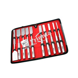 Juego de 10 Piezas de Osteótomos Hibbs, Instrumento Quirúrgico Ortopédico Manual, Certificado CE, Calidad A+, Acero Inoxidable Alemán de Alta Calidad - Product Image 1