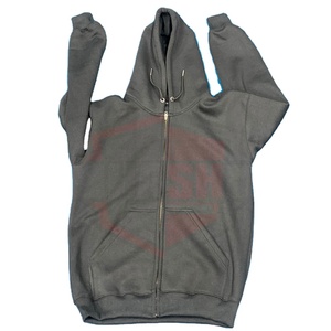 Sweat à capuche unisexe noir surdimensionné en molleton pour homme, impression numérique, écologique, thermique, hiver, vente en gros - Product Image 1